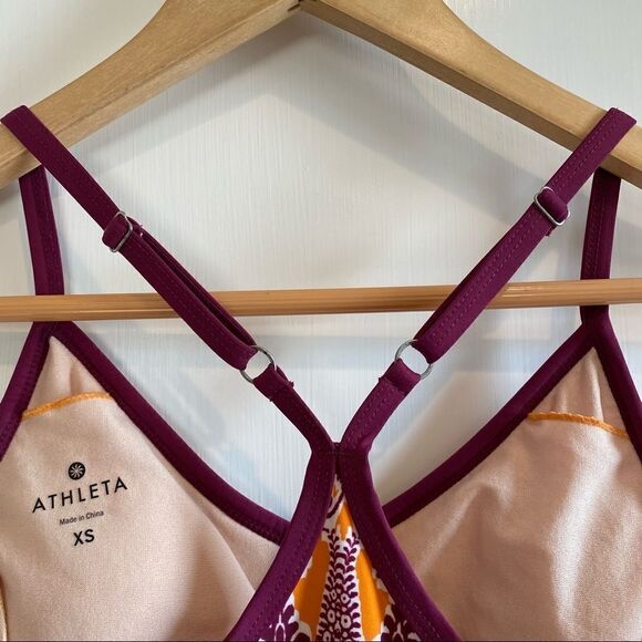 Athleta Shorebreak Athletic Swim Dress XS - Picture 3 of 6